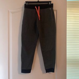 Girl comfy sweatpants.